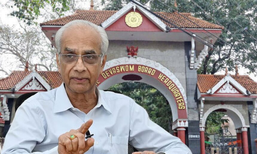 K Jayakumar Travancore Devaswom Board President