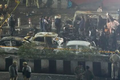 Red Fort Blast CCTV Suicide Attack