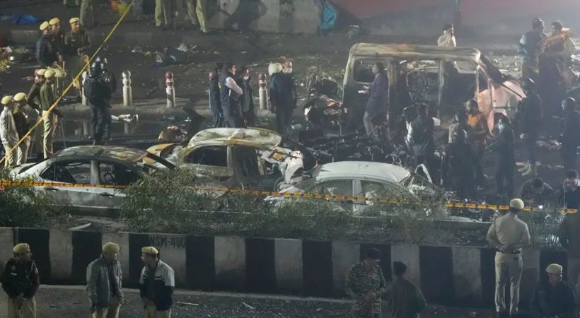 Red Fort Blast CCTV Suicide Attack